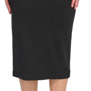 Women Midi Ponte Skirt - Image 2