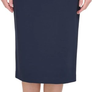 Women Midi Ponte Skirt - Image 2