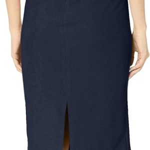 Women  Off The Shoulder Sweetheart Bodycon Midi Sheath Dress - Image 2
