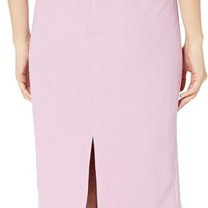 Women Off The Shoulder Sweetheart Bodycon Midi Sheath Dress - Image 1
